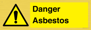 danger asbestos